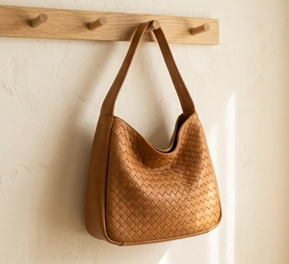 Woven Artisan Shoulder Bag